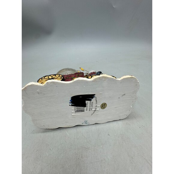 Flowers Inc. Christmas Santa Claus Train Snow Globe Decoration READ - Picture 8 of 9